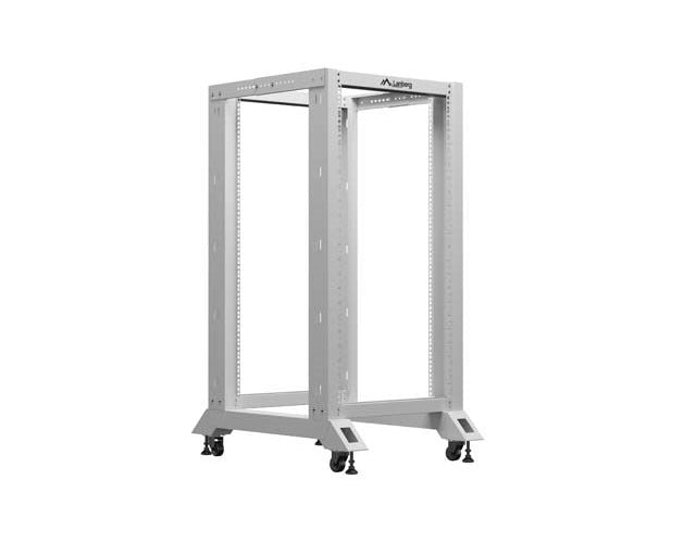 Open rack 19  22U 600x800 grey afbeelding 1