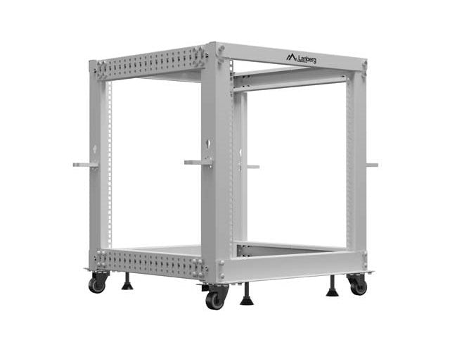 Open Rack 19'' 12U 600x600-1100 grey afbeelding 1