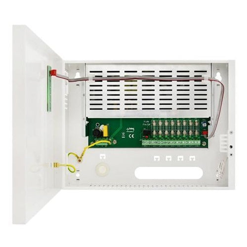 ZASILACZ IMPULSOWY STABILIZOWANY DO 8 KAMER HD Pulsar HPSDC-12V8X1A 12V/8A/8×1A/TOPIC afbeelding 1