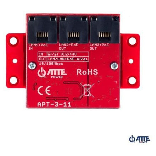 ATTE APT-3-11 3-port PoE Switch 10/100Mbps  extender afbeelding 1