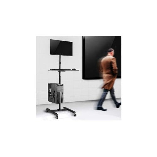 Maclean professional stand  mobile computer station on wheels  max 17 -32   max 20kg  MC-793 afbeelding 3