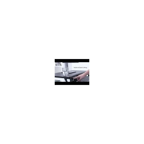 Maclean MC-835 Portable Desk Electric Height Adjustable 72 -122cm max. 37 kg Control Panel Sit Stand Work Station afbeelding 1