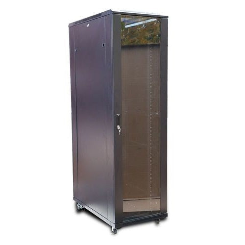 Extralink Rackmount cabinet 42U 600x800 Black standing afbeelding 2