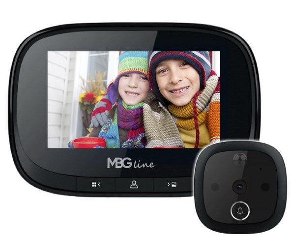 Wizjer do drzwi kamera MBG Line SF55 Black Edition afbeelding 2