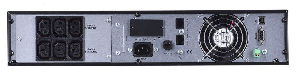 Green Cell UPS13 rack UPS RTII 1000VA 900W with LCD Display afbeelding 6