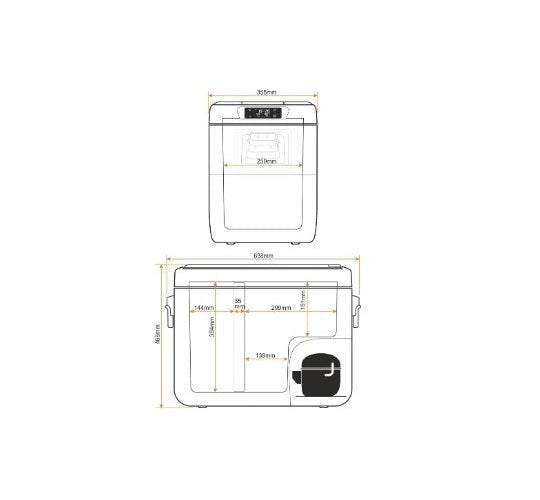 Yolco  KX40 GREEN portable compressor refrigerator - 5902721195742 - image 5
