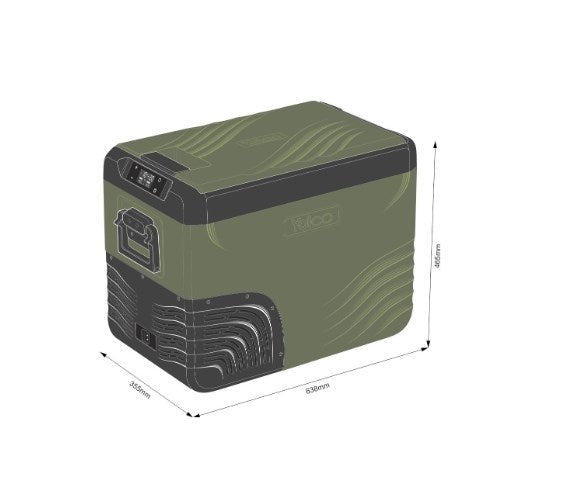 Yolco  KX40 GREEN portable compressor refrigerator - 5902721195742 - image 6