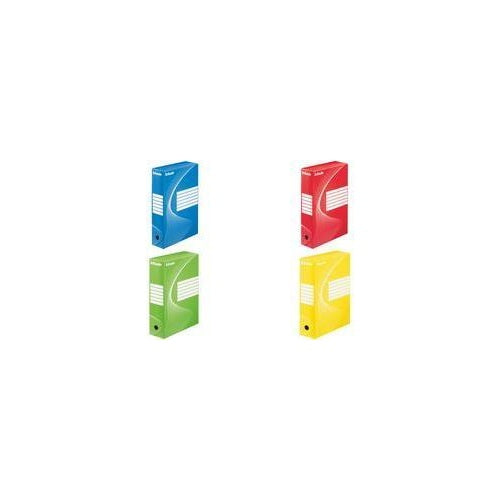 Esselte Archiv-Schachtel VIVIDA, DIN A4, blau (B)100 mm aus 100% recycelter Pappe, zu 100% wiederverwertbar, - 25 Stück (128421) afbeelding 1