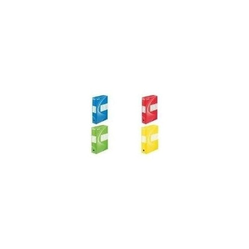 Esselte Archiv-Schachtel VIVIDA, DIN A4, grün (B)100 mm aus 100% recycelter Pappe, zu 100% wiederverwertbar, - 25 Stück (128424) afbeelding 1
