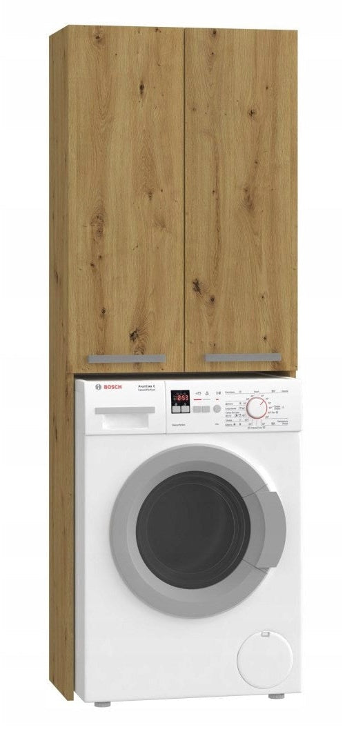 Topeshop POLA DD ARTISAN bathroom storage cabinet Oak afbeelding 1