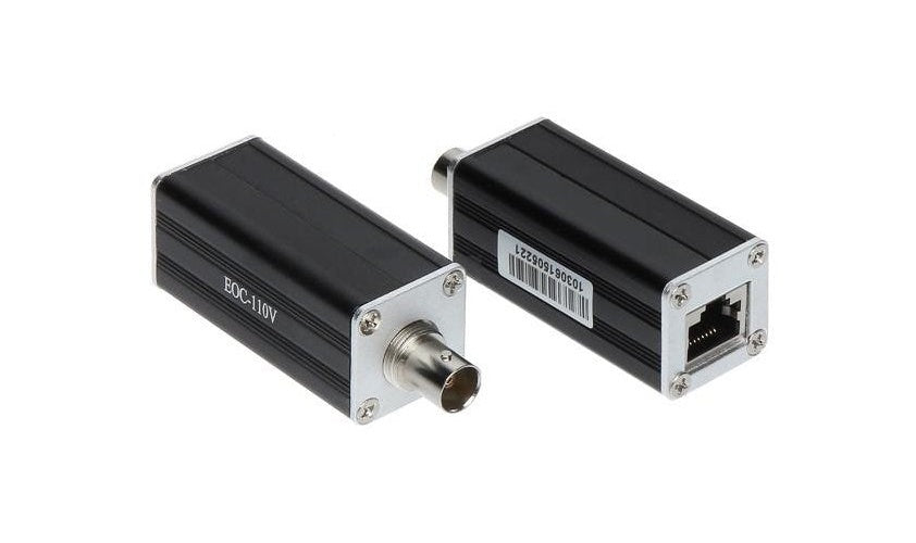 Ethernet/Coaxial Transmission Kit EOC-110KIT 200m (2pcs) afbeelding 2
