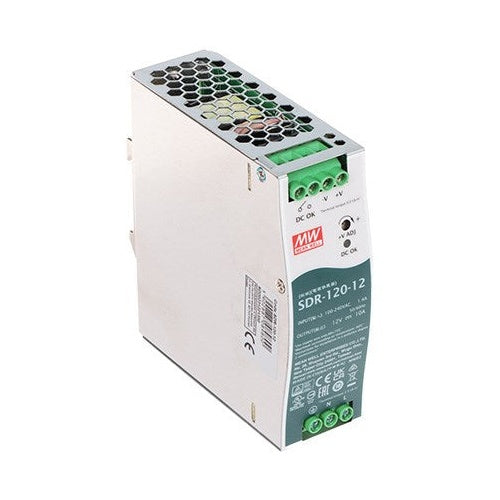 Switching Power Supply SDR-120-12 MEAN WELL afbeelding 1