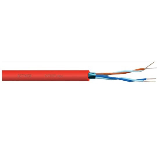 FIRE SIGNALLING CABLE BITNER YnTKSYekw 2x2x0 8 - 100m afbeelding 1