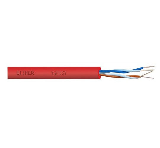 FIRE ALARM CABLE BITNER YnTKSY 2x2x0 8 - 100m afbeelding 1