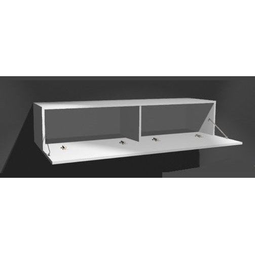 Cama TV Stand VIGO '180' 30/180/40 white/black gloss afbeelding 2