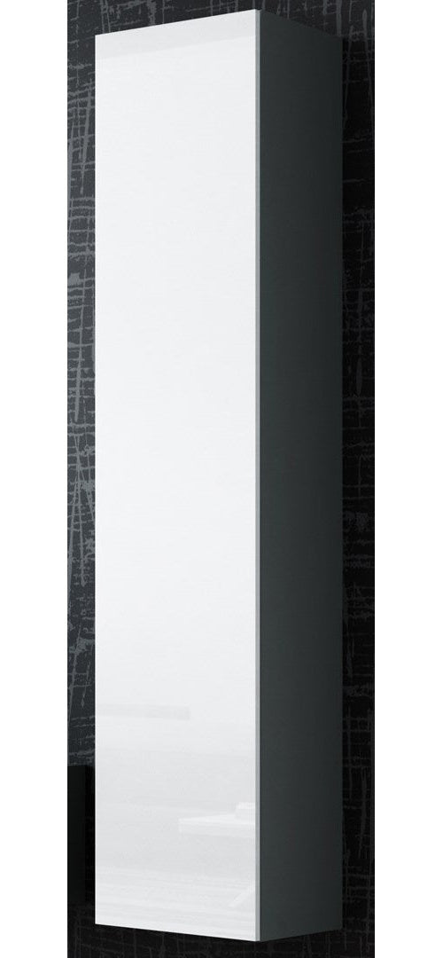 Cama Full cabinet VIGO '180' 180/40/30 grey/white gloss afbeelding 1