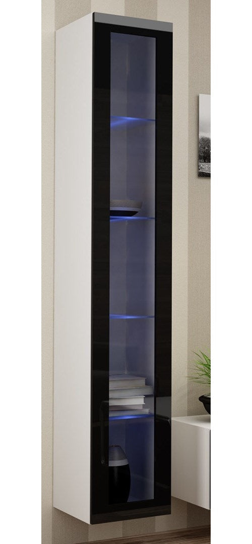Cama Glass-case VIGO '180' 180/40/30 white/black gloss afbeelding 1