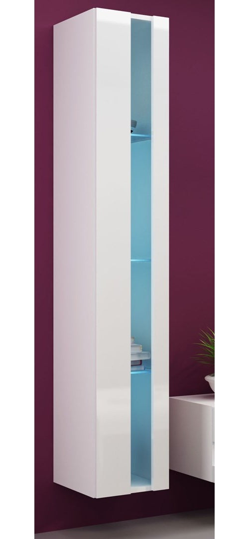 Cama Shelf unit VIGO NEW 180/40/30 white/white gloss afbeelding 1