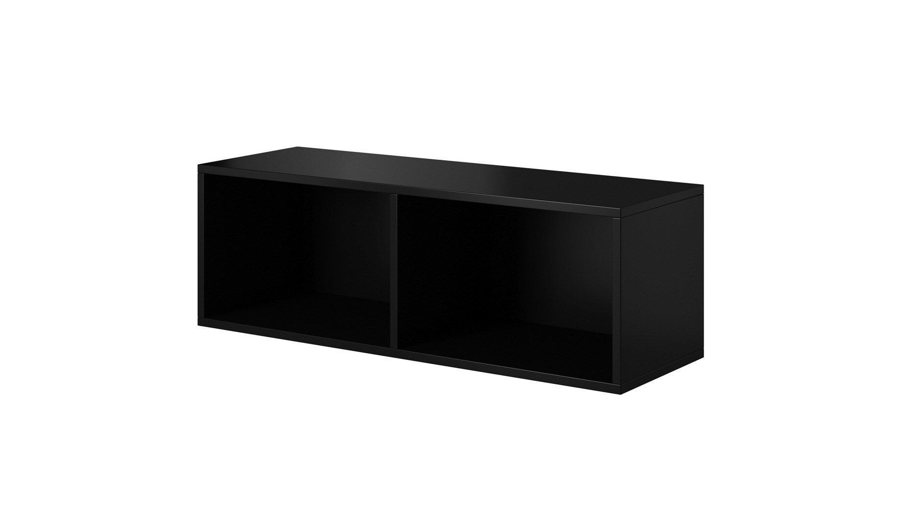 Cama open storage cabinet ROCO RO2 112/37/37 black afbeelding 1