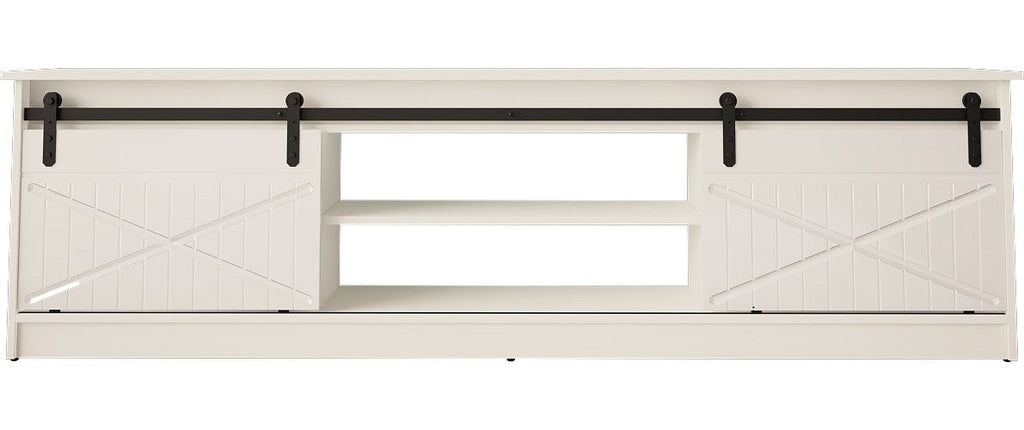 RTV GRANERO cabinet 200x56.7x35 white/gloss white afbeelding 2