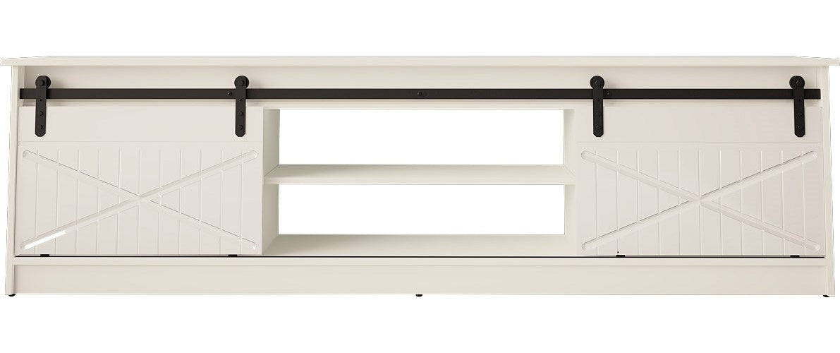 RTV GRANERO cabinet 200x56.7x35 white/gloss white afbeelding 2