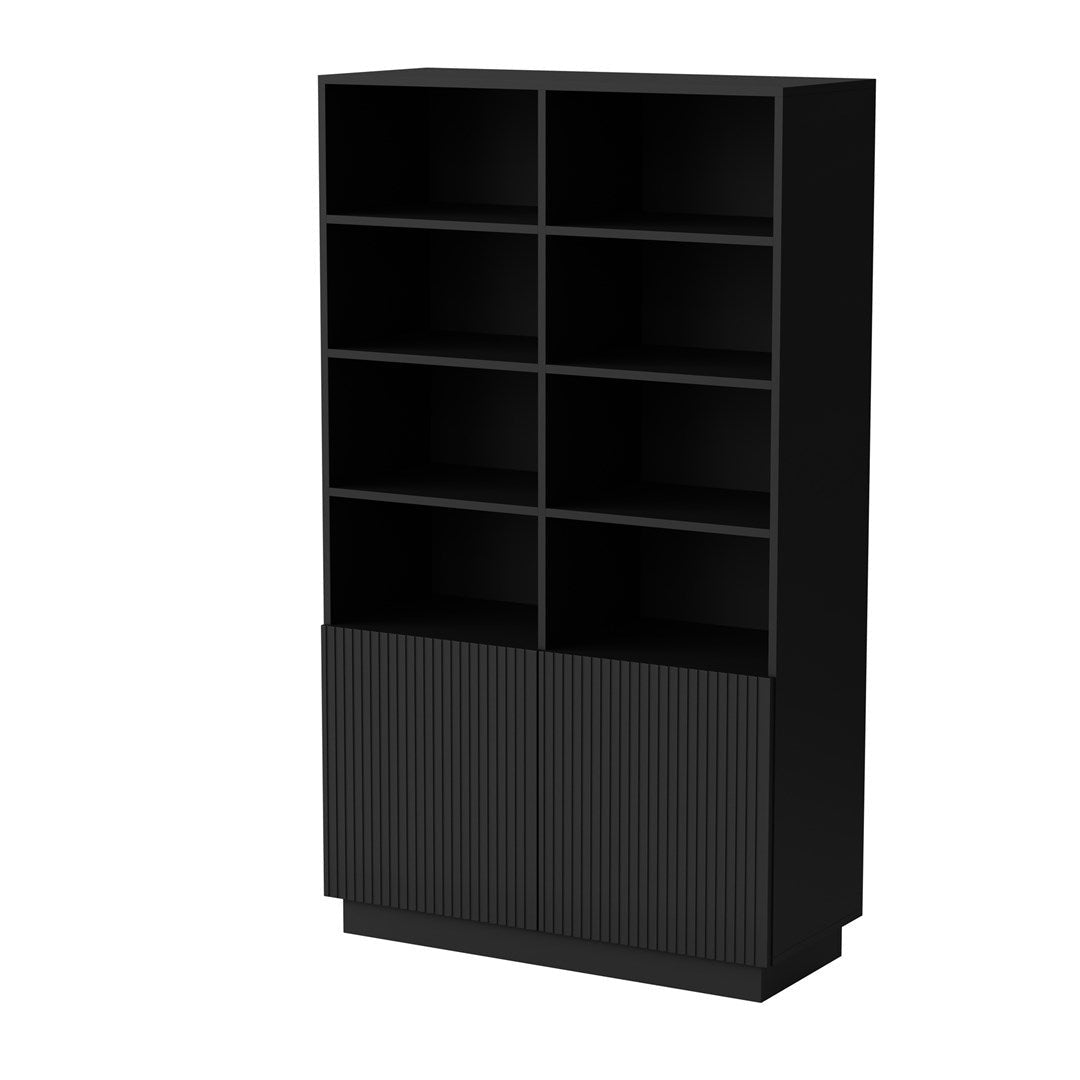 Cama LIVERTI shelving unit 100x42x171 black afbeelding 1