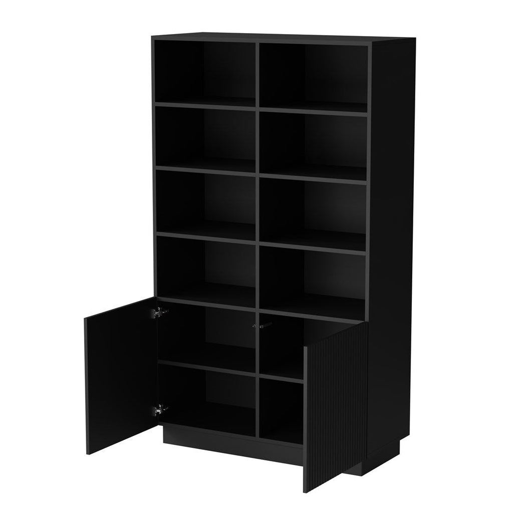 Cama LIVERTI shelving unit 100x42x171 black afbeelding 2