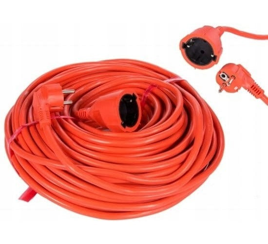VERTEX PZO30M Retractable extension cable 30 m 3x2 5 mm afbeelding 1