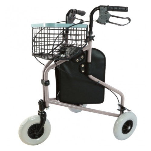 Ergonomic tricycle walker Barcelona RF-611 - Grey afbeelding 1