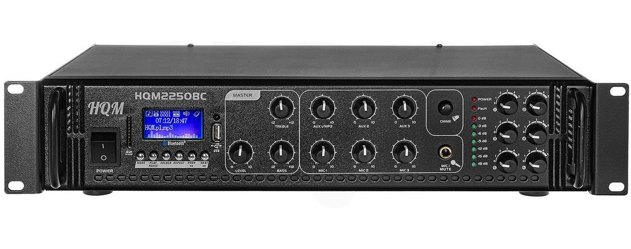 FM/MP3/BLUETOOTH HQM2250BC RADIO AMPLIFIER 250W afbeelding 1