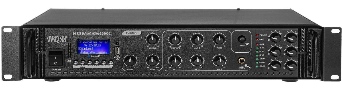 FM/MP3/BLUETOOTH HQM2350BC RADIO AMPLIFIER 350W afbeelding 1