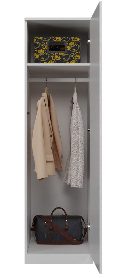Topeshop SD-50 BIEL KPL bedroom wardrobe/closet 5 shelves 1 door(s) White afbeelding 2