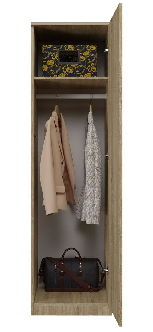Topeshop SD-50 SON KPL bedroom wardrobe/closet 5 shelves 1 door(s) Oak afbeelding 2