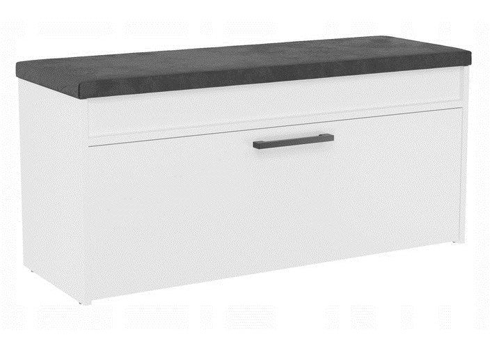 Topeshop PARMA SZAFKA BIEL shoe organizer Closed White afbeelding 1
