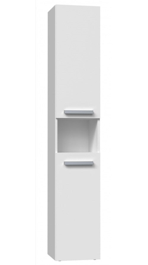 Bathroom cabinet NEL I 31x30x174 cm  matt white afbeelding 1