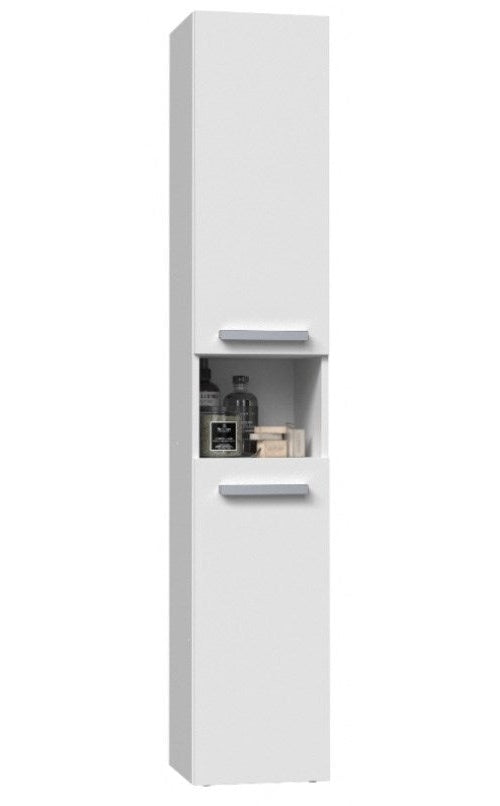 Bathroom cabinet NEL I 31x30x174 cm  matt white afbeelding 2