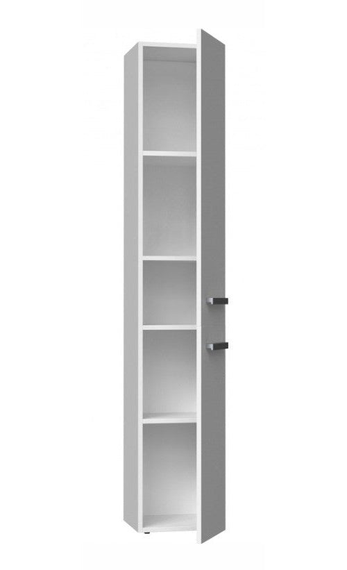Bathroom cabinet NEL II 31x30x174 cm  matt white afbeelding 2