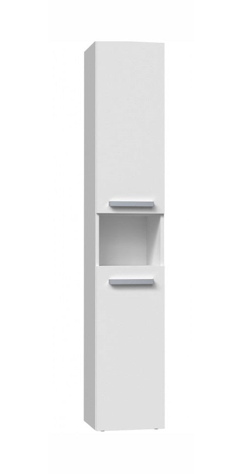 Bathroom cabinet NEL III 31x30x174 cm  matt white afbeelding 1
