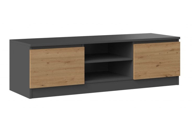 Topeshop RTV 120 ANTR/ARTIS TV stand/entertainment centre 2 shelves afbeelding 4