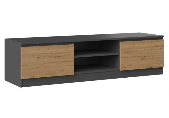 Topeshop RTV 140 ANTR/ARTIS TV stand/entertainment centre 2 shelves afbeelding 4