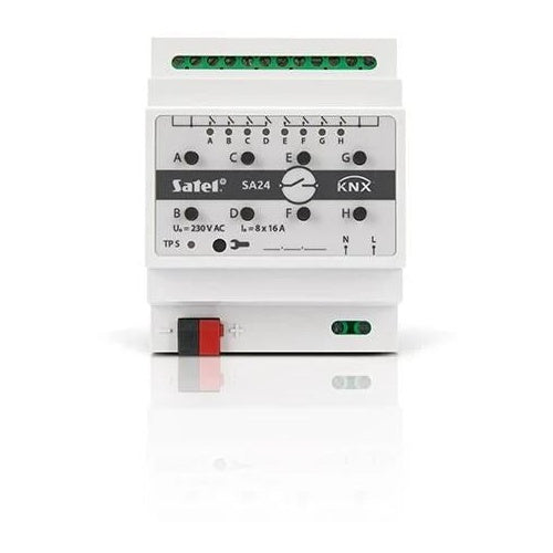 SATEL KNX 8-channel switching actuator KNX-SA24 afbeelding 3