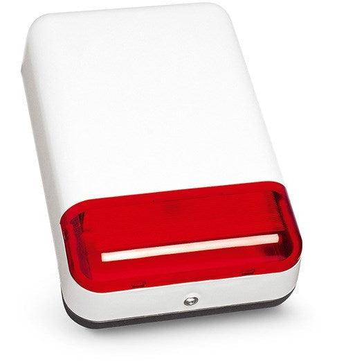 Satel SPL-2010 R siren Wired siren Red  White afbeelding 3