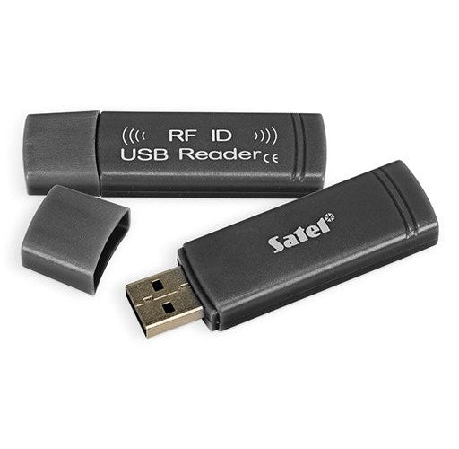 Satel CZ-USB-1 magnetic card reader Black afbeelding 1