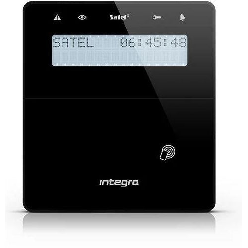Satel INT-KLFR-BSB numeric keypad RS-485 Black afbeelding 1