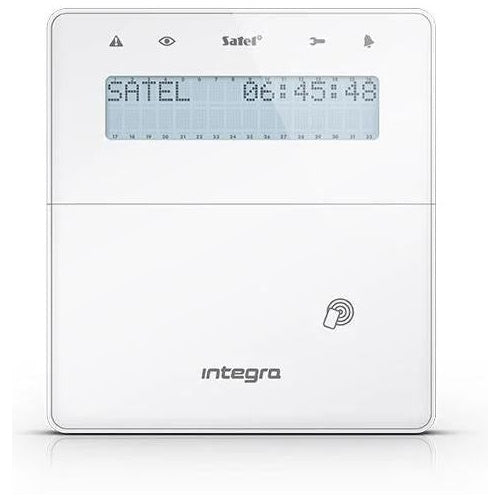 SATEL KEYPAD INT-KLFR-W RFID READER  GRADE3 afbeelding 1