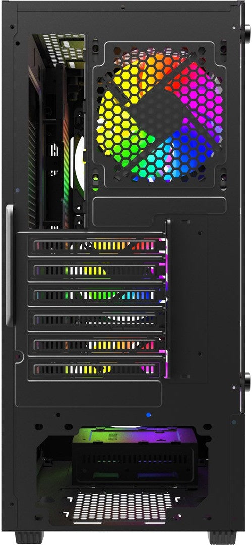 Savio Noctis Glass RGB Cube Black afbeelding 4