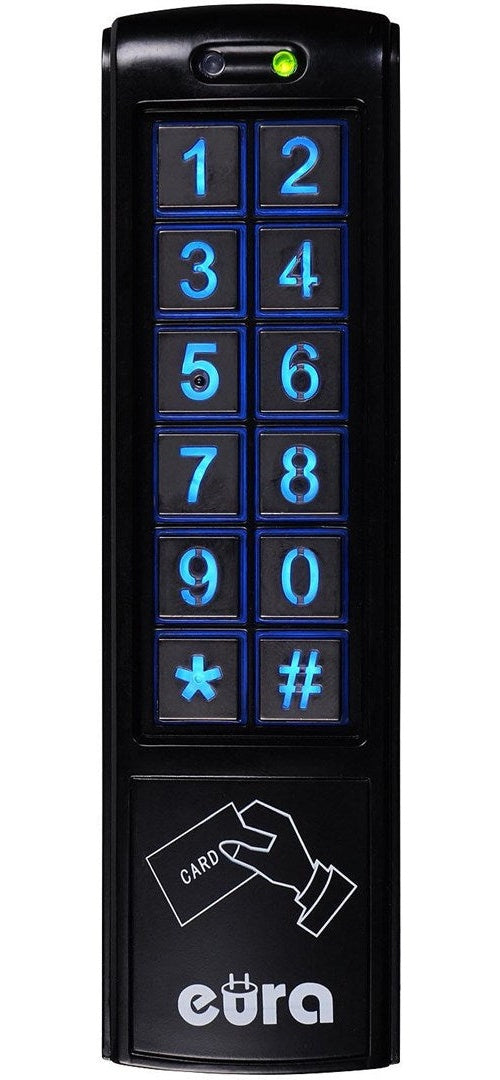 EURA AC-30C7 black coded lock afbeelding 1
