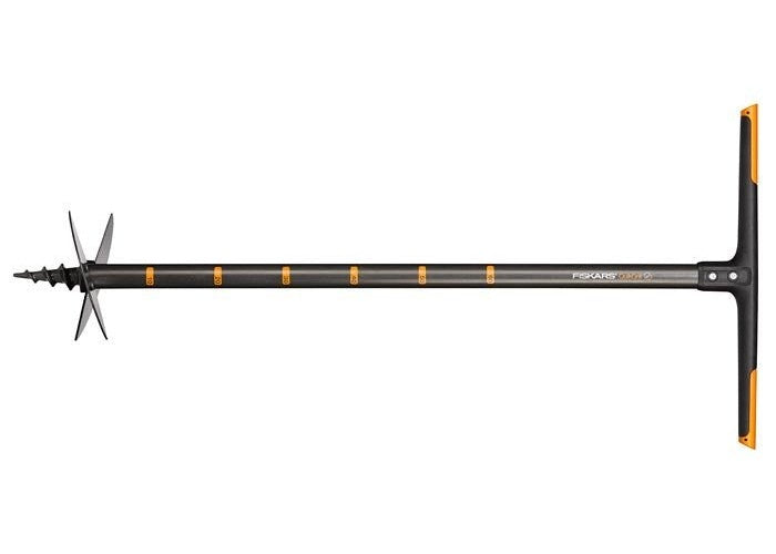 FISKARS QuikDrill Handerdbohrer, 200 mm zum Anpflanzen von Bäumen und Sträuchern sowie zum Setzen - 1 Stück (134730) afbeelding 1