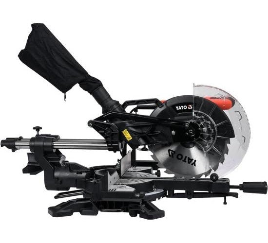 YATO MITER SAW 1800W WITH FEED  LASER 255mm afbeelding 5