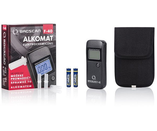 BACscan F-40 alcohol tester 0 - 4% Grey afbeelding 1
